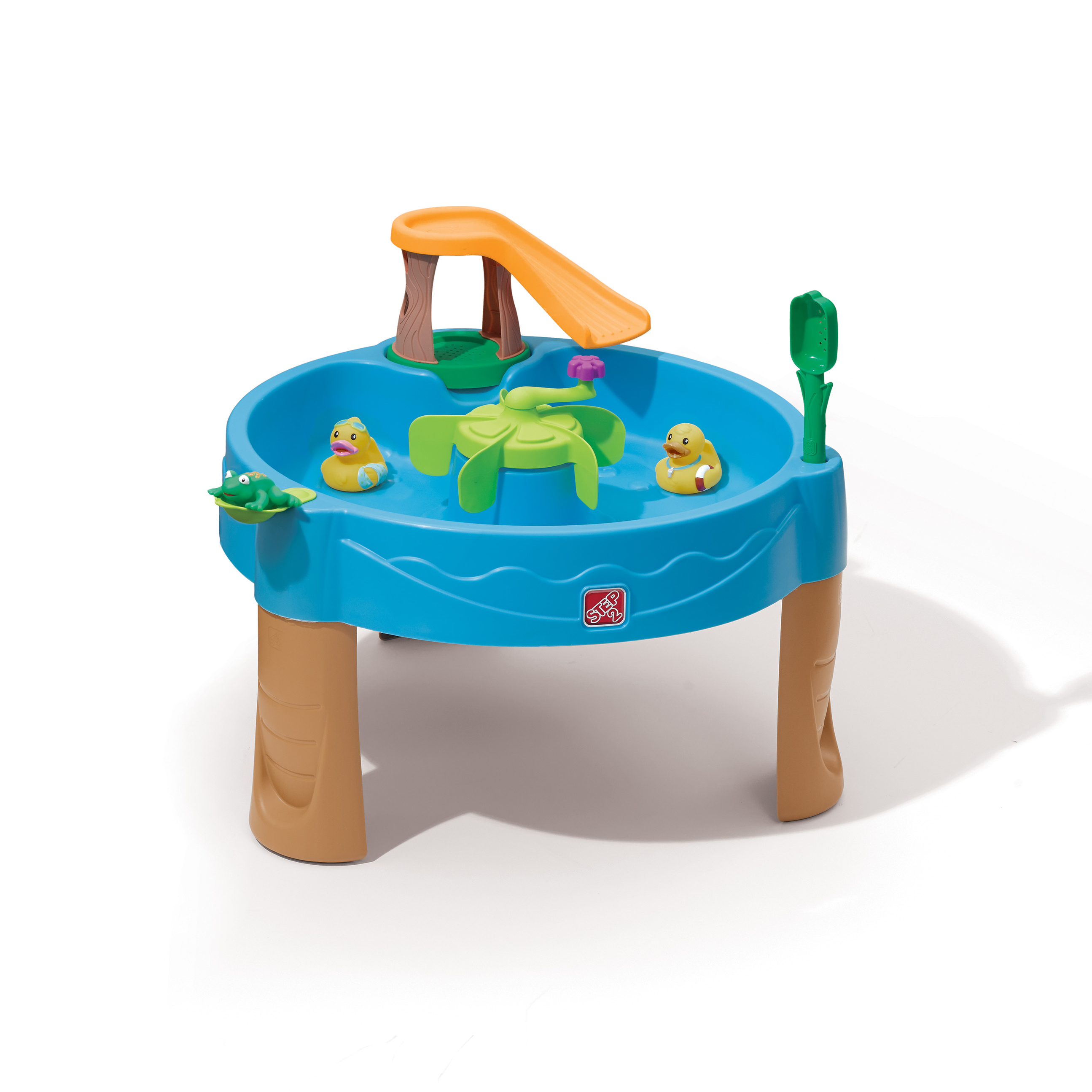 Step2 Duck Pond Blue Plastic Water Table for Toddler with 6-piece Playset - image 1 of 10