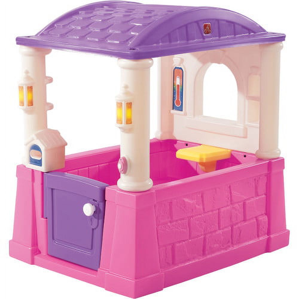 Step2 Four Seasons Pink and Purple Playhouse for Toddlers - image 1 of 4