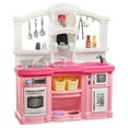 thumbnail image 1 of Step2 Fun with Friends Pink Kids Kitchen Pretend Play Set, 1 of 21