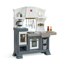 Step2 Gilded Gourmet Gray Plastic Playset Kitchen Toy for Kids