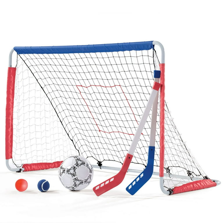 Step2 Lightweight Backyard Soccer Goal & Pitchback Set For Kids