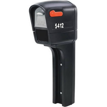 Step2 MailMaster Plus Plastic Mailbox with Black Finish