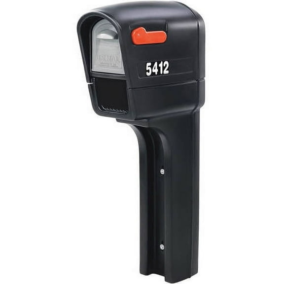 Step2 MailMaster Plus Plastic Mailbox with Black Finish