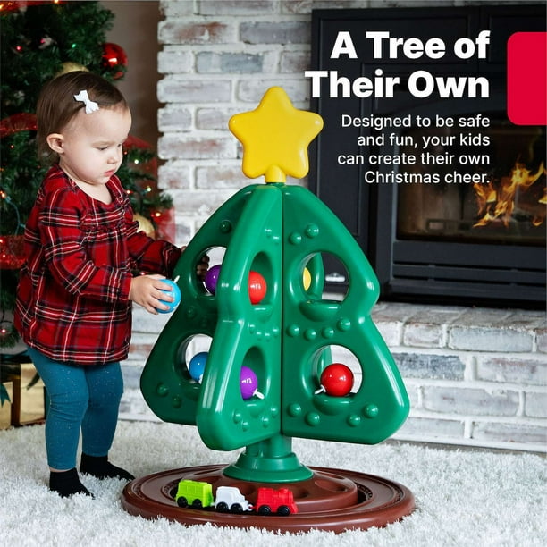 Step2 My First Christmas Tree with Toy Train Light Up Star 8 Bonus