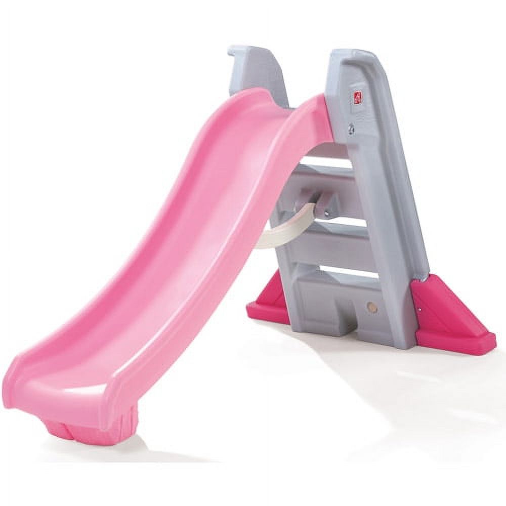 Step2 Naturally Playful Big Folding Slide Pink, Toddlers - image 1 of 4