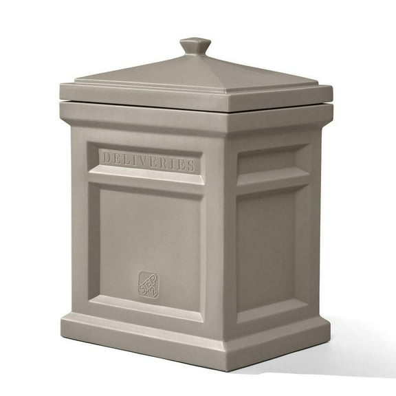 Step2 Parcel Delivery Box Plastic Easy-Open Lid Large Decorative Free-Standing