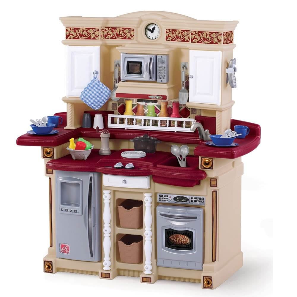 Step2 Pretend Play Kids Toy Cooking Lifestyle Partytime Kitchen with Accessories Walmart