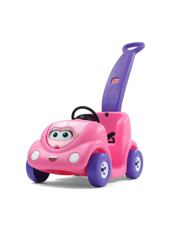 Step2 Push Around Buggy Pink 10th Anniversary Edition Kids Push Car and Ride On Toy for Toddler