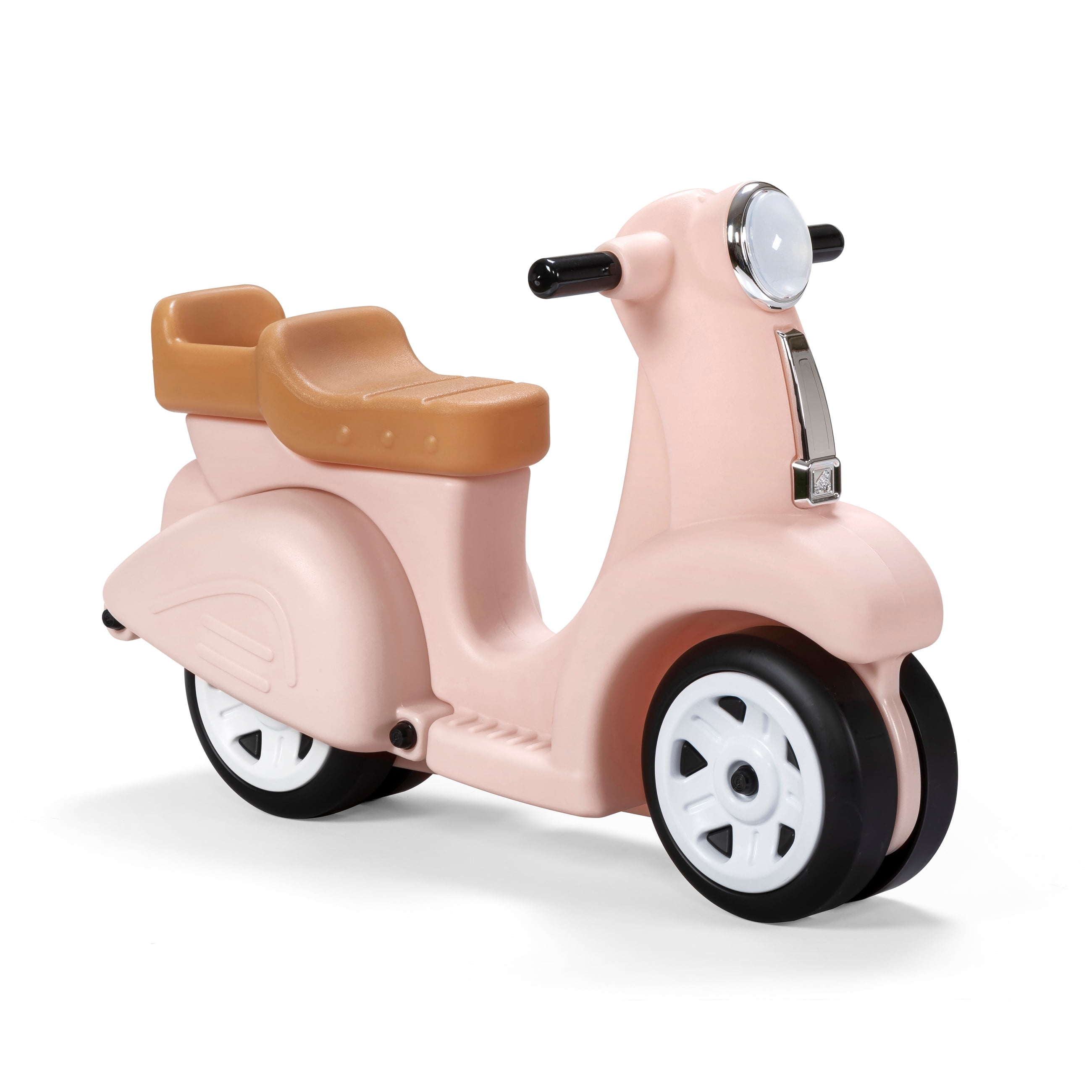 Step2 Ride Along Pink Ride On Toy with Design, Foot-to-Floor Toddler Scooter with Four Wheels for Stability Walmart.com