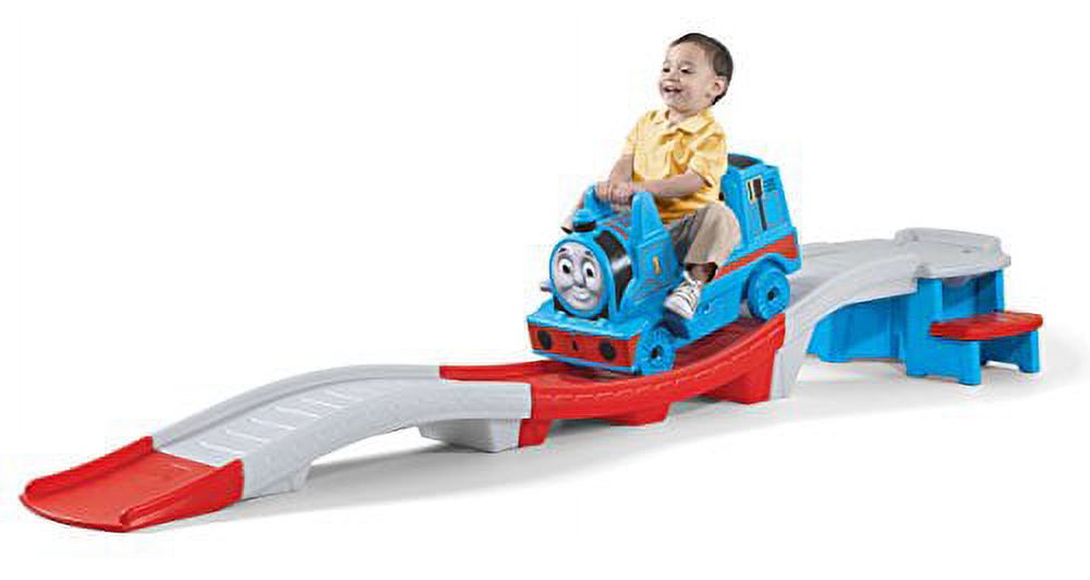 Step2 Thomas the Train Up & Down Roller Coaster Ride-On Toy - image 1 of 7