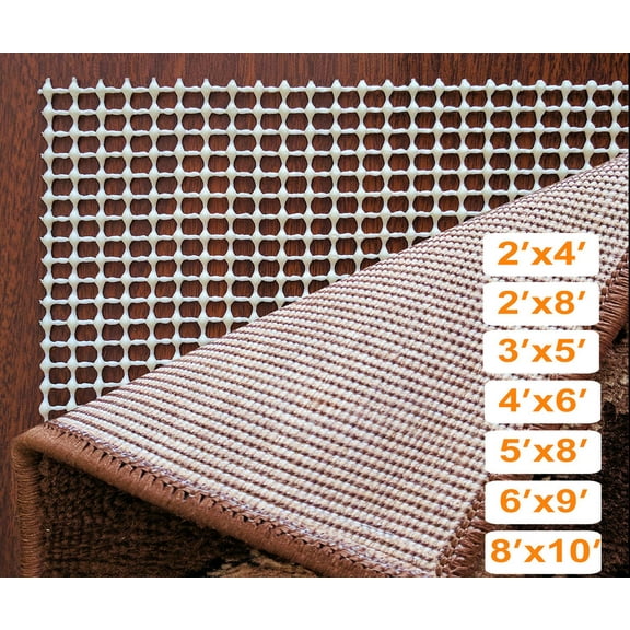 StepBasic Rug Pads Non-Slip Padding for Area Rugs Non Skid Pad Floor Protector (5x8-Feet)