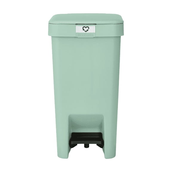 Brabantia StepUp Step On Trash Can, 2.6 Gallon (10 Liter)