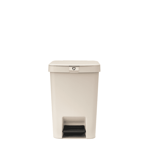 Brabantia StepUp Step On Trash Can, 6.6 Gallon (25 Liter)