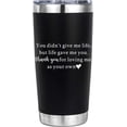 thumbnail image 1 of Stepdad Stepmom Gifts from Stepdaughter Stepson, Stepfather Mother in Law Birthday Gifts, Bonus Mom 20 Oz Tumbler Gifts for Christmas Mother''s Day, 1 of 5