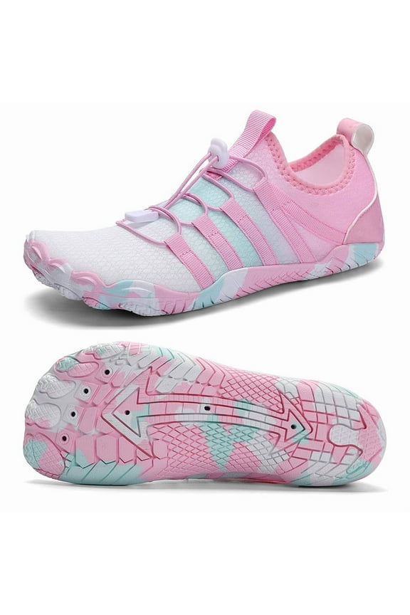 Athletic Water Shoes for Women Quick Dry Wide Water Sport Aqua Shoes for Beach, US 8.5