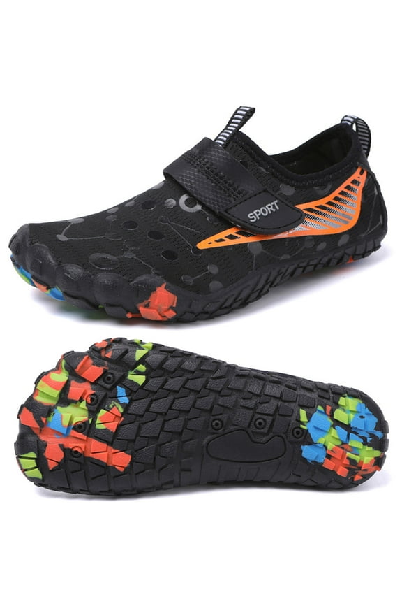 Boys Girls Water Shoes Quick Drying Kids Aqua Shoes Outdoor Barefoot Beach Pool Shoes