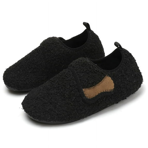 Stepedia Toddler Boys Girls House Slippers Indoor Home Shoes Warm Slipper for Kids Baby Soft Winter Warm Walking Shoes
