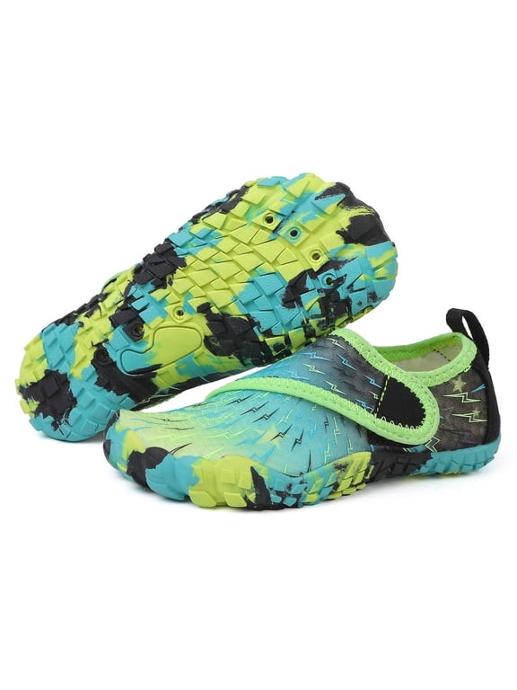 Kids Boys Girls Water Shoes Barefoot Skin Aqua Socks Barefoot Swim Yoga Surf Shoe 13 Little Kid