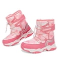 thumbnail image 1 of Stepedia Kids Boys Girls Winter Snow Boots Waterproof Outdoor Warm Faux Fur Lined Boots, 1 of 10