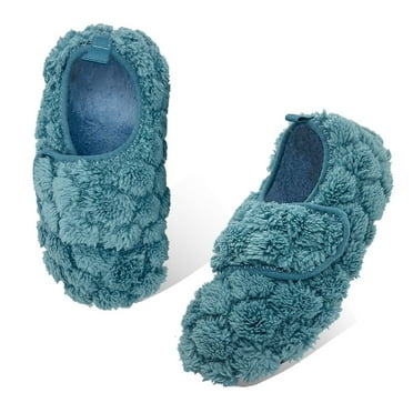 Stepedia Kids Slippers Faux Fur Slippers for Kids Boys Girls Baby with Non-Slip Rubber Sole