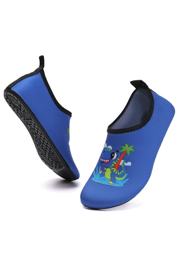 Kids Swim Water Shoes Barefoot Aqua Socks Shoes for Beach Pool Surfing Yoga for Boys Girls