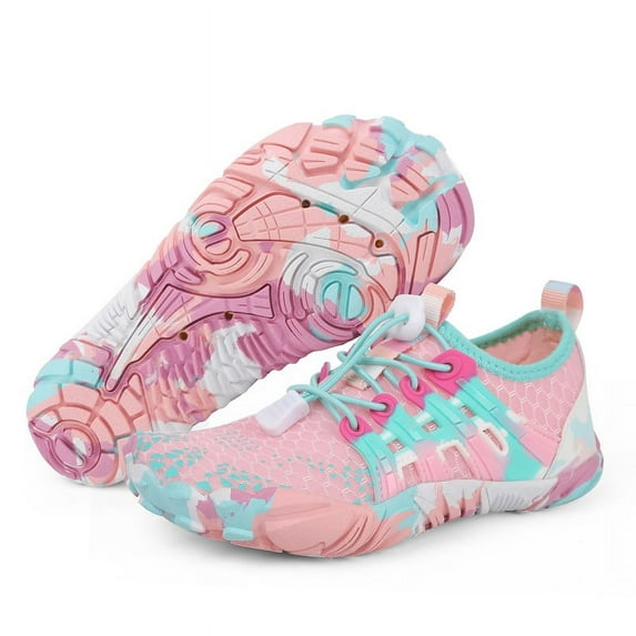 Stepedia Kids Water Shoes Aqua Shoes Swim Shoes Beach Sports Quick Dry Barefoot for Boys Girls 5 Big Kid