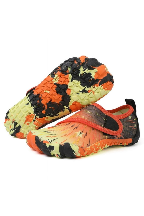 Kids Water Swim Shoes Quick Dry Barefoot Aqua Socks Non-Slip Beach Pool Shoe for Boys and Girls 11.5 Little Kid