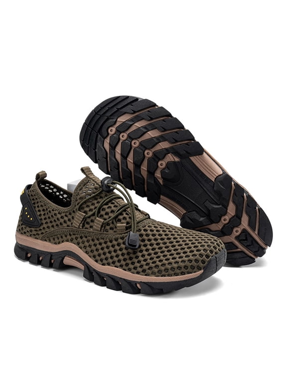 Men's Water Shoes Quick Dry Aqua Barefoot Breathable Swim Shoes Training Hiking