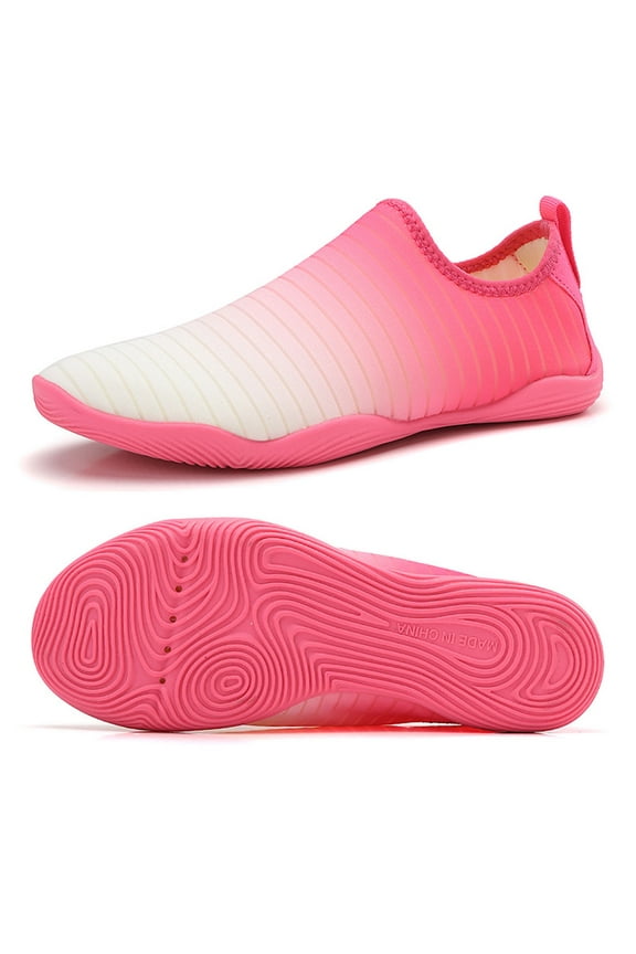 Quick-Dry Water Sports Shoes Aqua Socks for Swim Beach Pool Surf Yoga for Women Men, 11-12 Women/9-10 Men