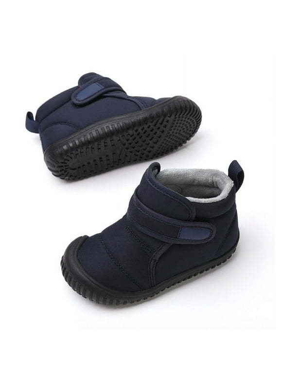 Toddler Snow Boots Insulated Waterproof Boys Winter Boots