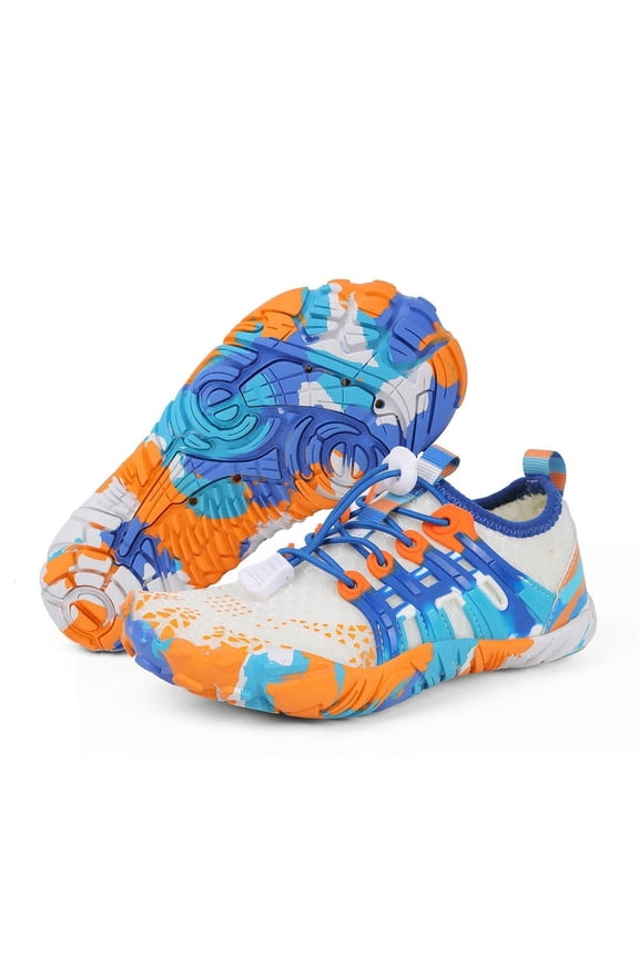 Water Shoes Quick-Dry Aqua Shoe Barefoot Water Sports Socks for Girls and Boys Swim Beach 13 Little Kid