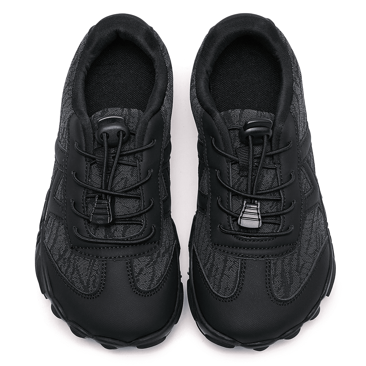 Kids Girls Boys Water Shoes Wide Toe Box Barefoot Shoes Quick Dry Beach Shoes Hiking Aqua Shoes, Black