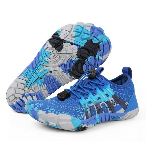 Stepedia Water Shoes for Boys and Girls Quick Drying Aqua Shoes Outdoor Beach Pool Shoes 4 Big Kid
