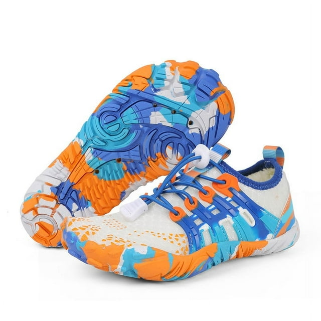 GOGOUP Kid's Trail Running Shoes Boys Girls Water Shoes Quick