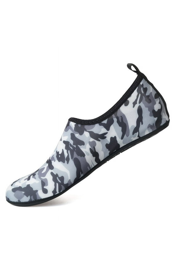Water Sports Shoes Quick-Dry Non Slip Aqua Yoga Socks Slip-on for Men Women 5-6 Women/3-4 Men