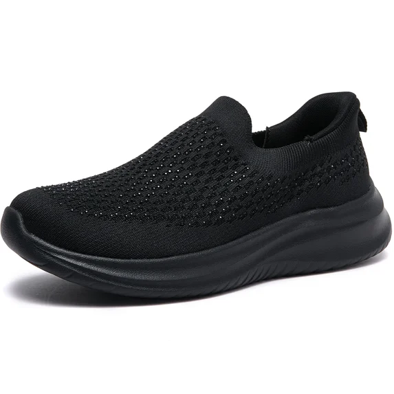 Stepedia Women's Athletic Walking Shoes Slip On Casual Mesh-Comfortable Tennis Workout Sneakers