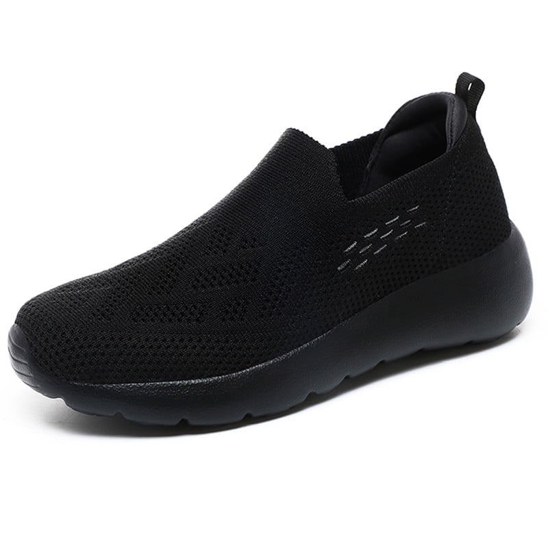 Women's Walking Shoes Slip on Breathable Tennis Workout Sneakers