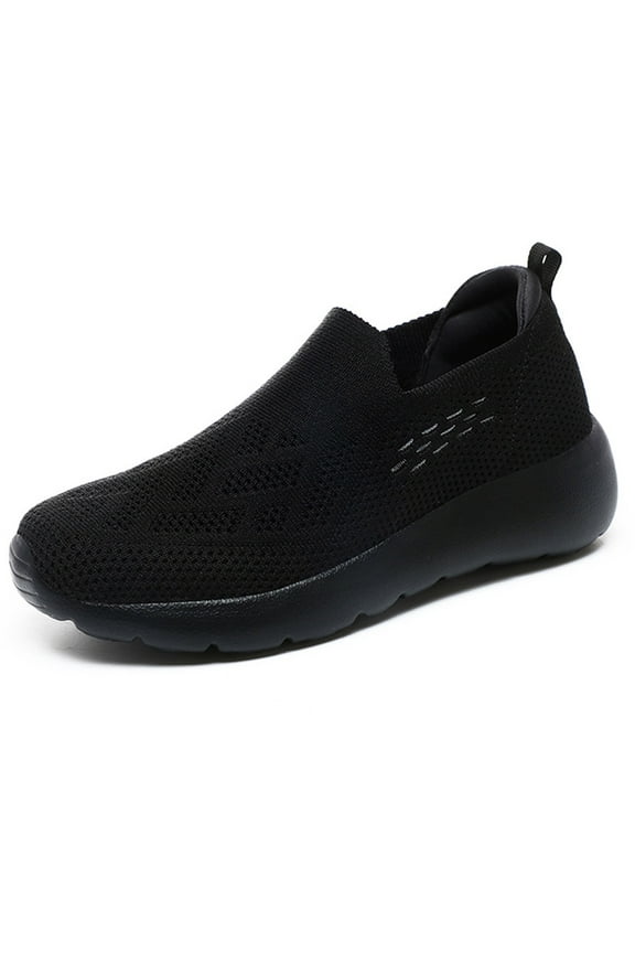 Women's Walking Shoes Slip on Breathable Tennis Workout Sneakers