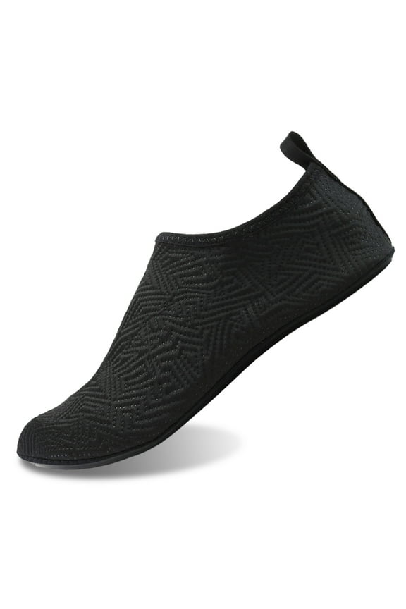 Womens Mens Aqua Socks Non Slip Quick Dry Water Shoes with Rubber Sole for Beach Swim