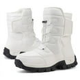 thumbnail image 1 of Stepedia Womens Waterproof Winter Boots Wide Outdoor Insulated Mid Calf Insulated Snow Boots, 1 of 8