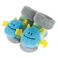 thumbnail image 1 of Stephan Baby Rattle Socks, Blue Monsters, Fits 3-12 Months, 1 of 2
