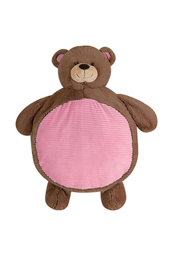 Stephan Baby Snapshirt Style Diaper Cover with Silkscreened Monkey, Gray Stripes, 6-12 Months
