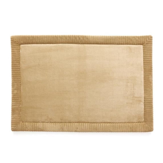 Stephan Roberts Home 24N-7DLX16-12 17 x 24 in. Luxurious Spa Mat with Water Shield Technology - Tapioca