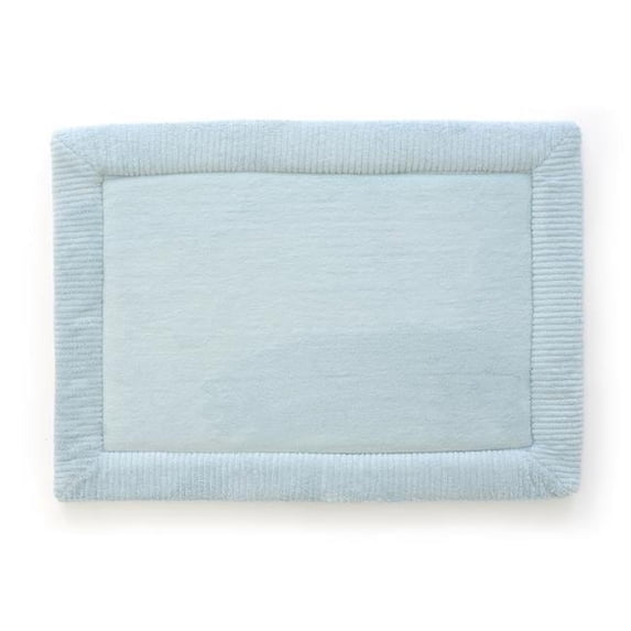 Stephan Roberts Home 24N-7DXL18-12 17 x 24 in. Luxurious Spa Mat with Water Shield Technology - Sterling Blue