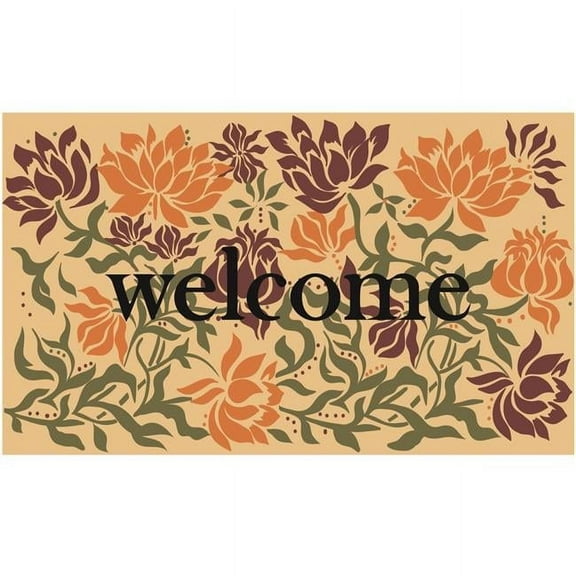Stephan Roberts Home 30N-18RM57-06 18 x 30 in. Recycled Rubber Doormat - Verona