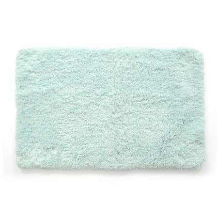 Stephan Roberts Home 34N-TSH39-12 21 x 34 in. Ultra Plush Polyester Shaggy Bath Mat - Aqua