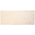 thumbnail image 1 of Stephan Roberts Home 60N-EM4V17-12 24 x 60 in. Embroidered Memory Foam Bath Mat - Angora, 1 of 5