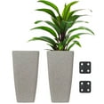 Stephan Roberts Large Outdoor Planters with Drainage Holes, Set of 2