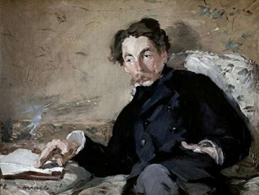 Stephane Mallarme Canvas Art - Edouard Manet (18 x 24)