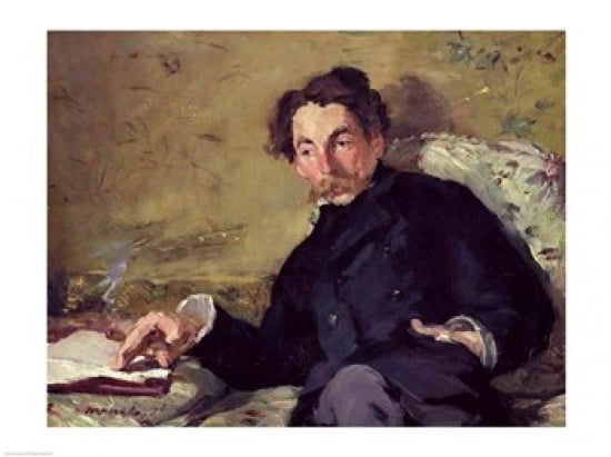 Stephane Mallarme Canvas Art - Edouard Manet (36 x 24)